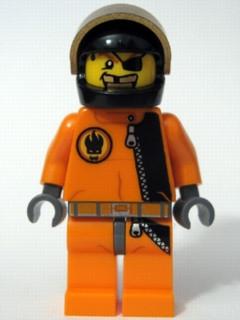 LEGO Minifigure-Gold Tooth - Helmet-Agents-AGT012-Creative Brick Builders